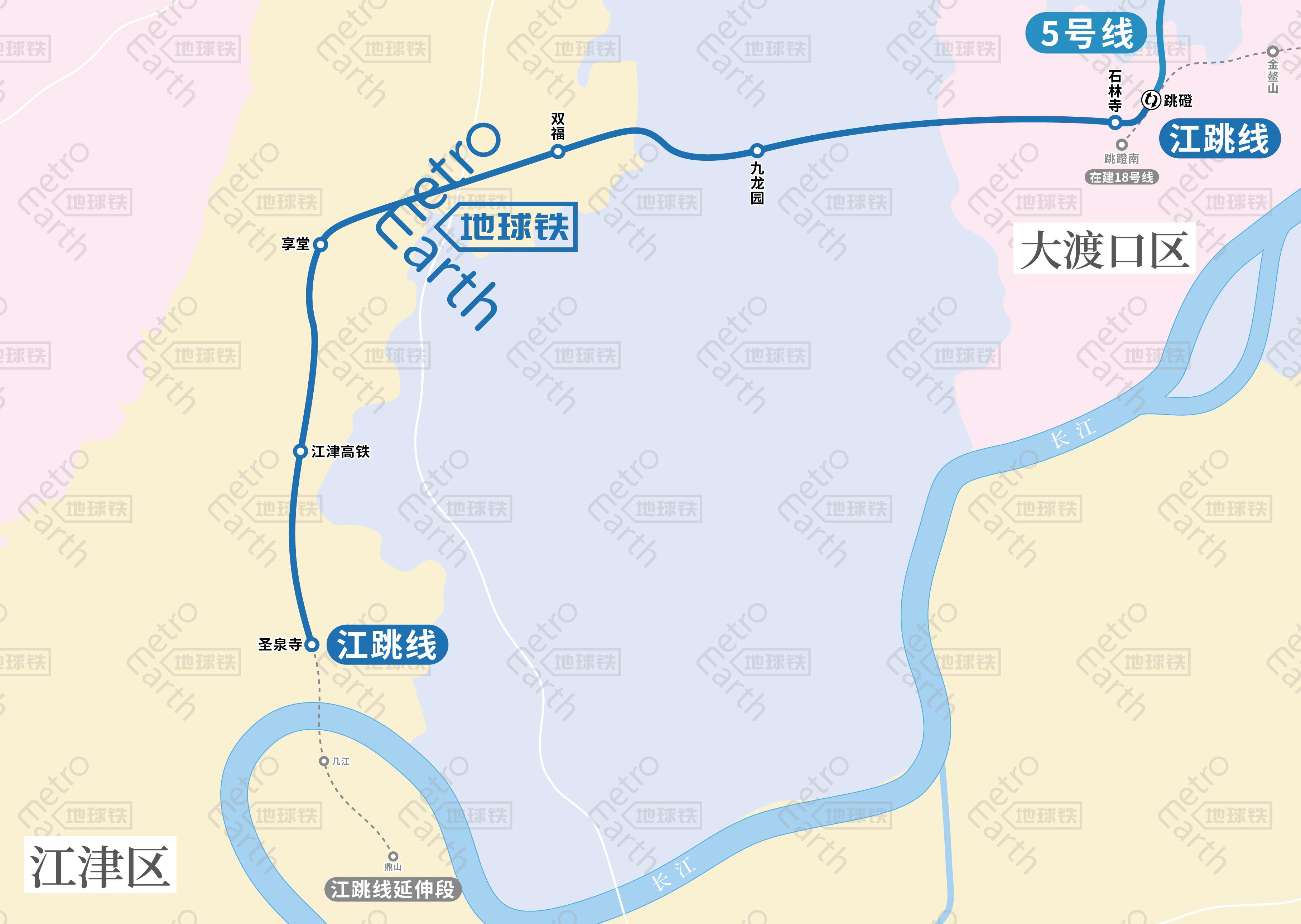 重庆地铁线路图 最新